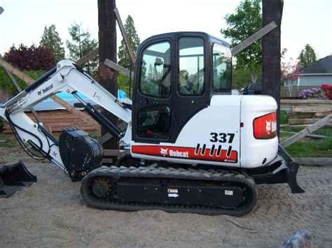 2003 bobcat 337 mini excavator for sale|bobcat 337 excavator specs.